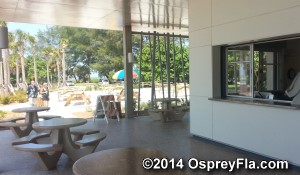 North Jetty Beach concession stand